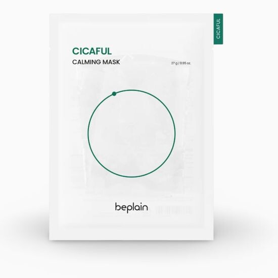 Успокаивающая маска с центеллой beplain Cicaful Calming Mask Sheet