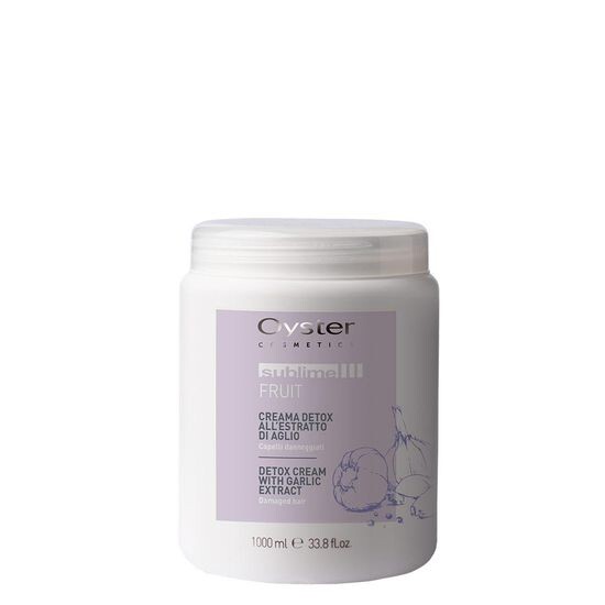 Oyster Cosmetics / Sublime Fruit
Чесночная детокс-маска для поврежденных волос