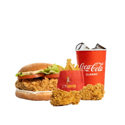 Читыр  бургер бокс L