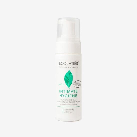 Нежная пенка для интимной гигиены
ECOLATIER Intimate Hygiene