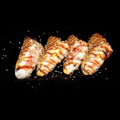 Конвертик с лососем