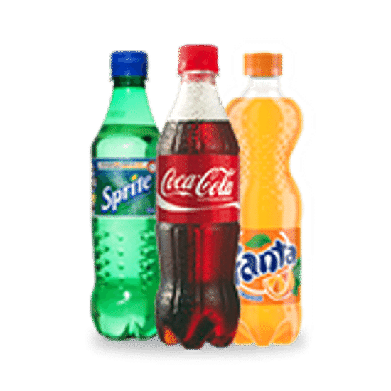 Coca-Cola/ Fanta / Sprite 0,5
