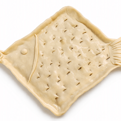 Пирог замороженный с судаком и картофелем