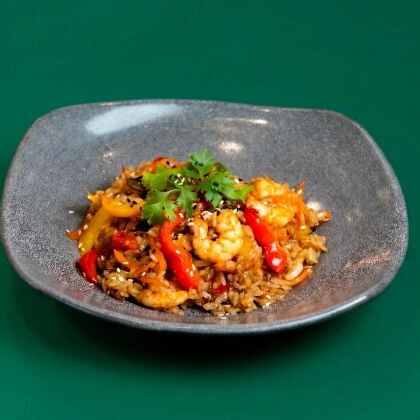 WOK с морепродуктами