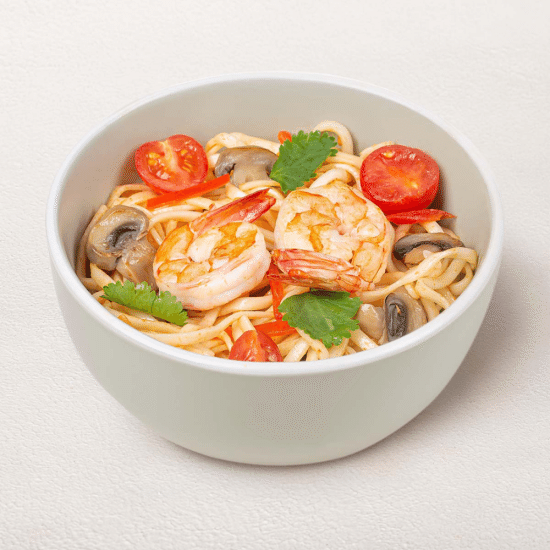 Wok Том ям с креветкой