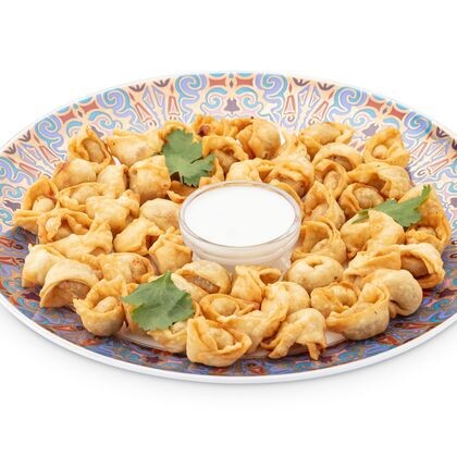 Чучвара жареная