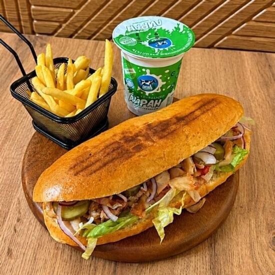 Комбо багет куриный