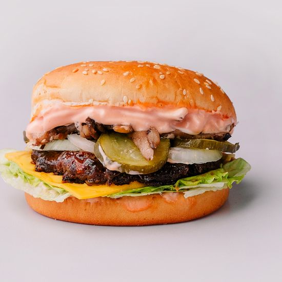 Грибной бургер