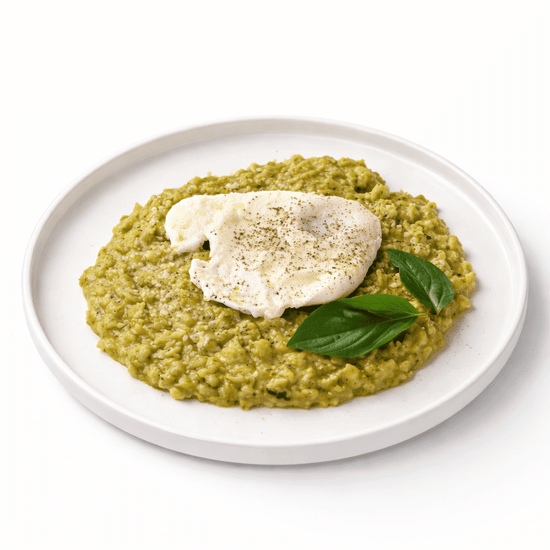 Green Pesto Oats • 379kcal • P21 • 285g
