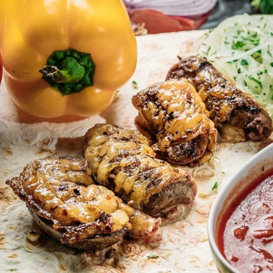 Бараньи почки в сетке