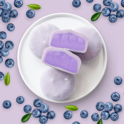 MEGA mochi with blueberry 2 pcs