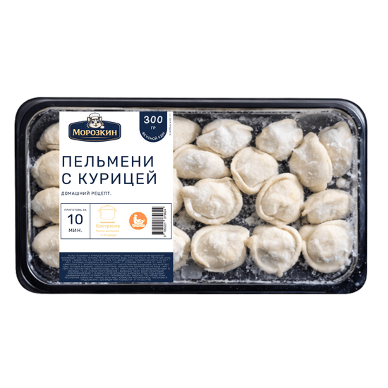 Пельмени с курицей "Морозкин"