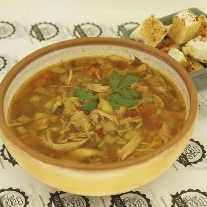 Суп С Курицей И Овощами