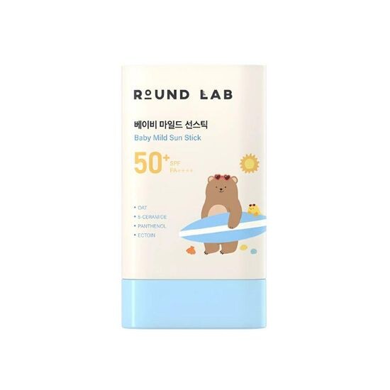 Детский солнцезащитный стик с пантенолом Round Lab Baby Mild Sun Stick