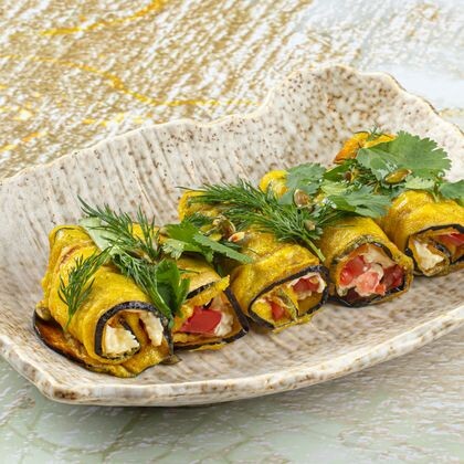 РУЛЕТИКИ ИЗ БАКЛАЖАН