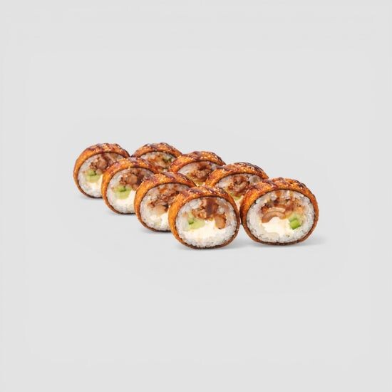 Темпура с копченным угрем