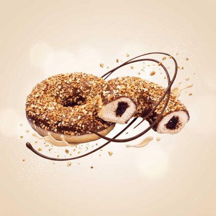 Donut Nutty Cream
