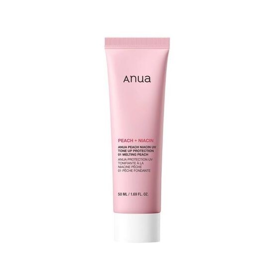 Anua Peach Niacin UV Tone Up Protection SPF50+ солнцезащитный крем с оттенком