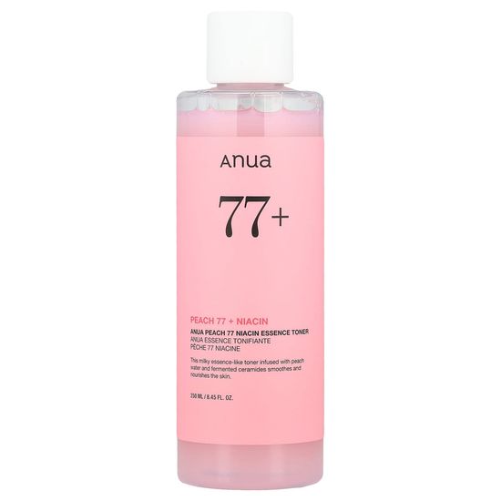 Тонер-эссенция с ниацинамидом и персиком Anua Peach 77 Niacin Essence Toner