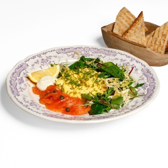 Scrambled Egg Salmon