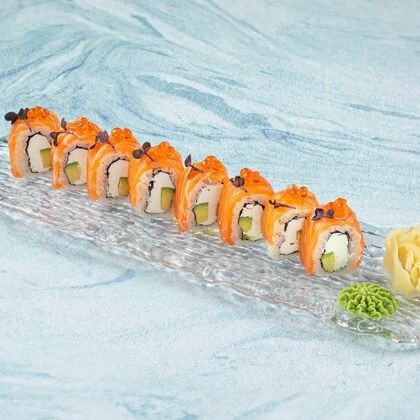 Ролл «Филадельфия люкс икура маки»