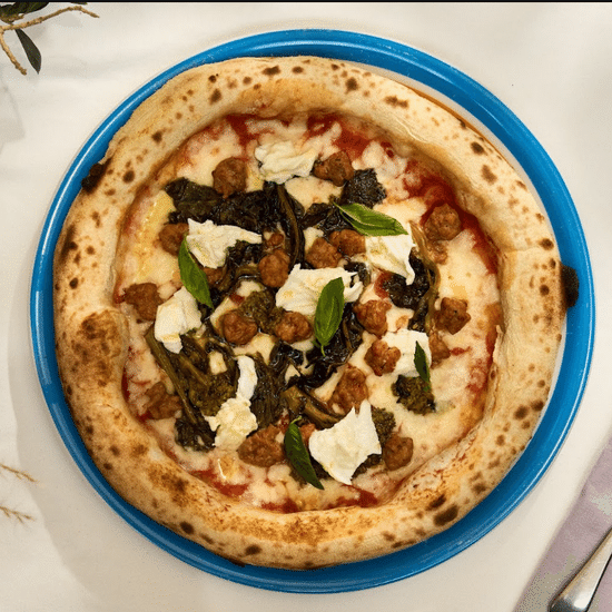 Friarelli E Salsiccia Pizza