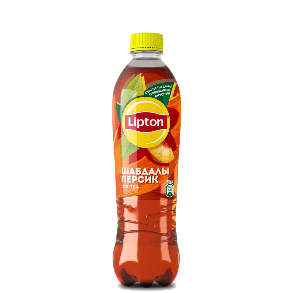 Lipton ice tea со вкусом персика 0.5 л.