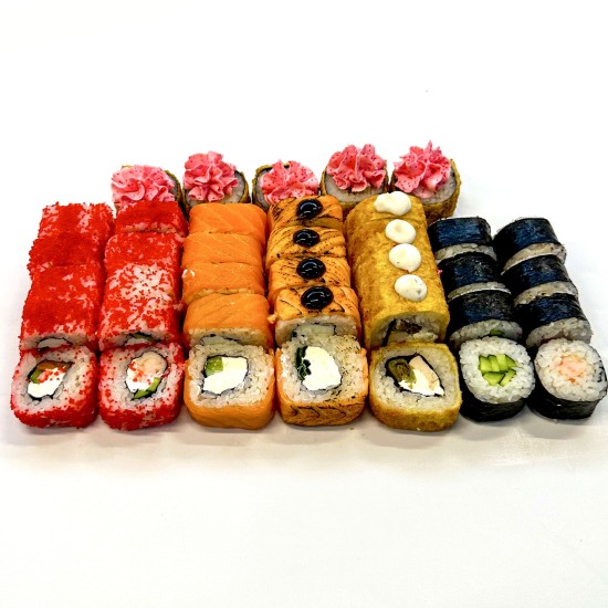 Якудза сет - 38шт + Кола 1л подарок