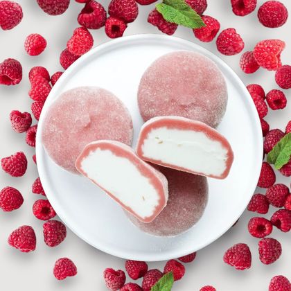 Raspberry MEGA mochi 2 pcs