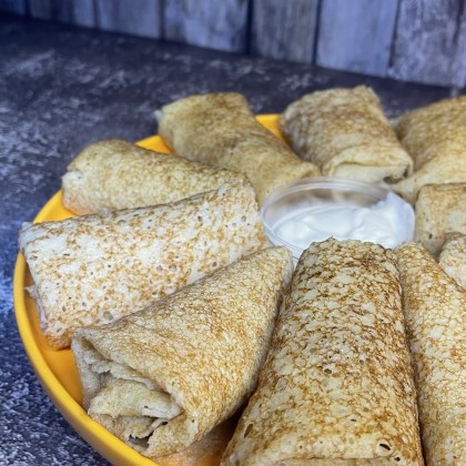 Блинчики с курицей 10 шт.