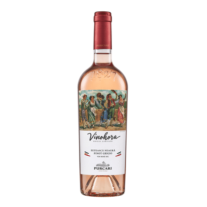 Purcari Vinohora Rose (Feteasca Neagră & Pinot Grigio) sec