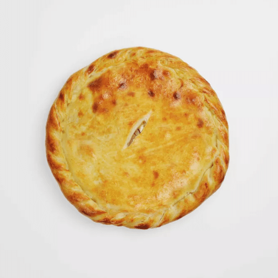 Пирог с картофелем и грибами