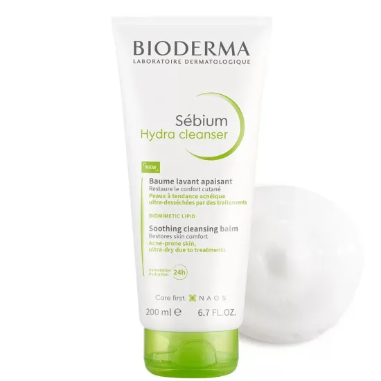 BIODERMA Успокаивающий очищающий бальзам для лица Sebium Hydra Cleanser