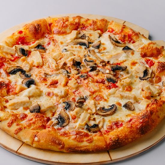 Курица и грибы