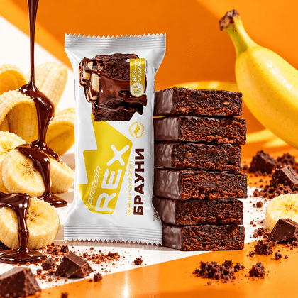 Brownie cu Banana și Colagen