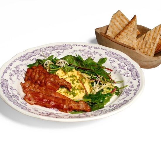 Scrambled Egg with Bacon
